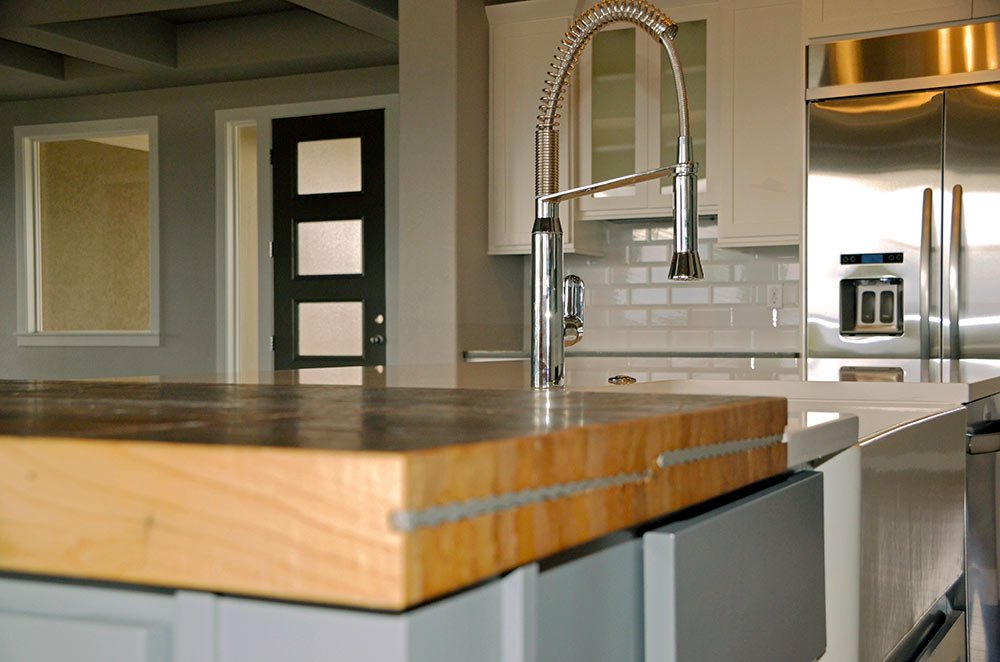 Custom kitchen detail